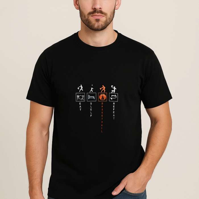 Men's regular fit sport  T-shirt