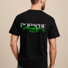 porsche car printed t-shirt