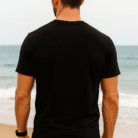 Beachside Casual Style_t-shirt mockup