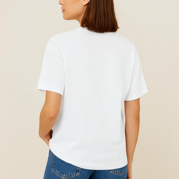 lost forest printed t-shirt back
