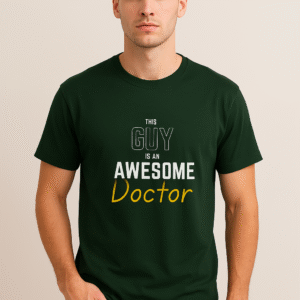 Men's Perfect regular fit Doctor Profession Classic Crew T-Shirt