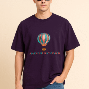 Unisex Adventure Lovers Oversized Classic T-Shirt