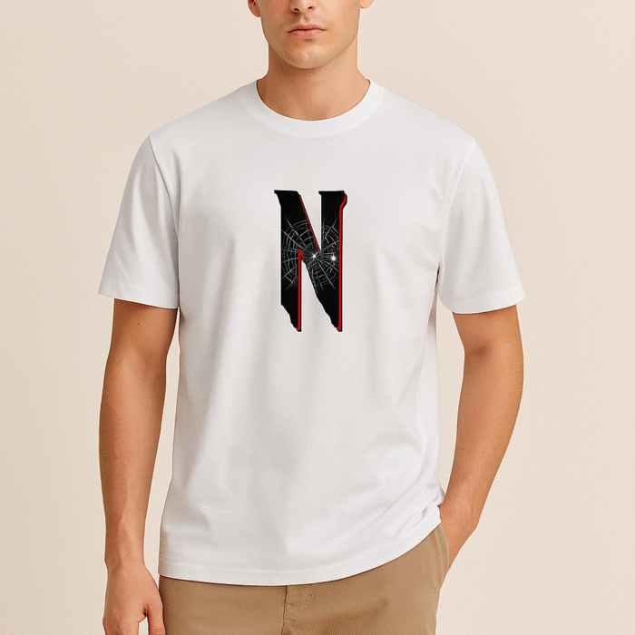 Alphabetic printed T-shirt