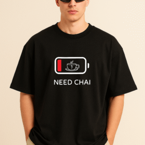 “Need Chai” Oversized Classic T-Shirt