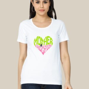 Women's Mother & Daughter Printed Regular Fit T-Shirt
