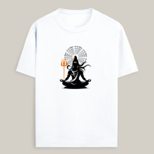 Men's  Lord Shiva Regular Fit Standard Crew T-Shirt