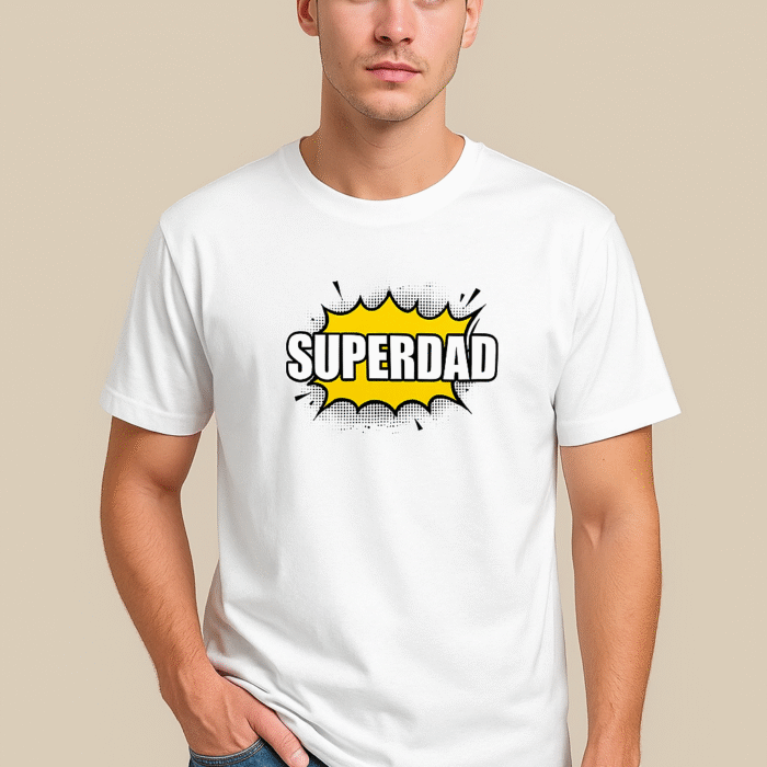 Superdad printed T-shirt