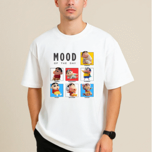 Unisex "Shinchan Mood" Oversized Classic T-Shirt