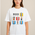 labubu doll printed T-shirt